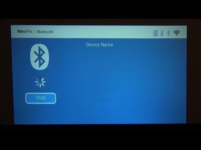 Video thumbnail for How to Connect a Phone and PHILIPS NeoPix Prime FHD Projector using Bluetooth - Quick Guide