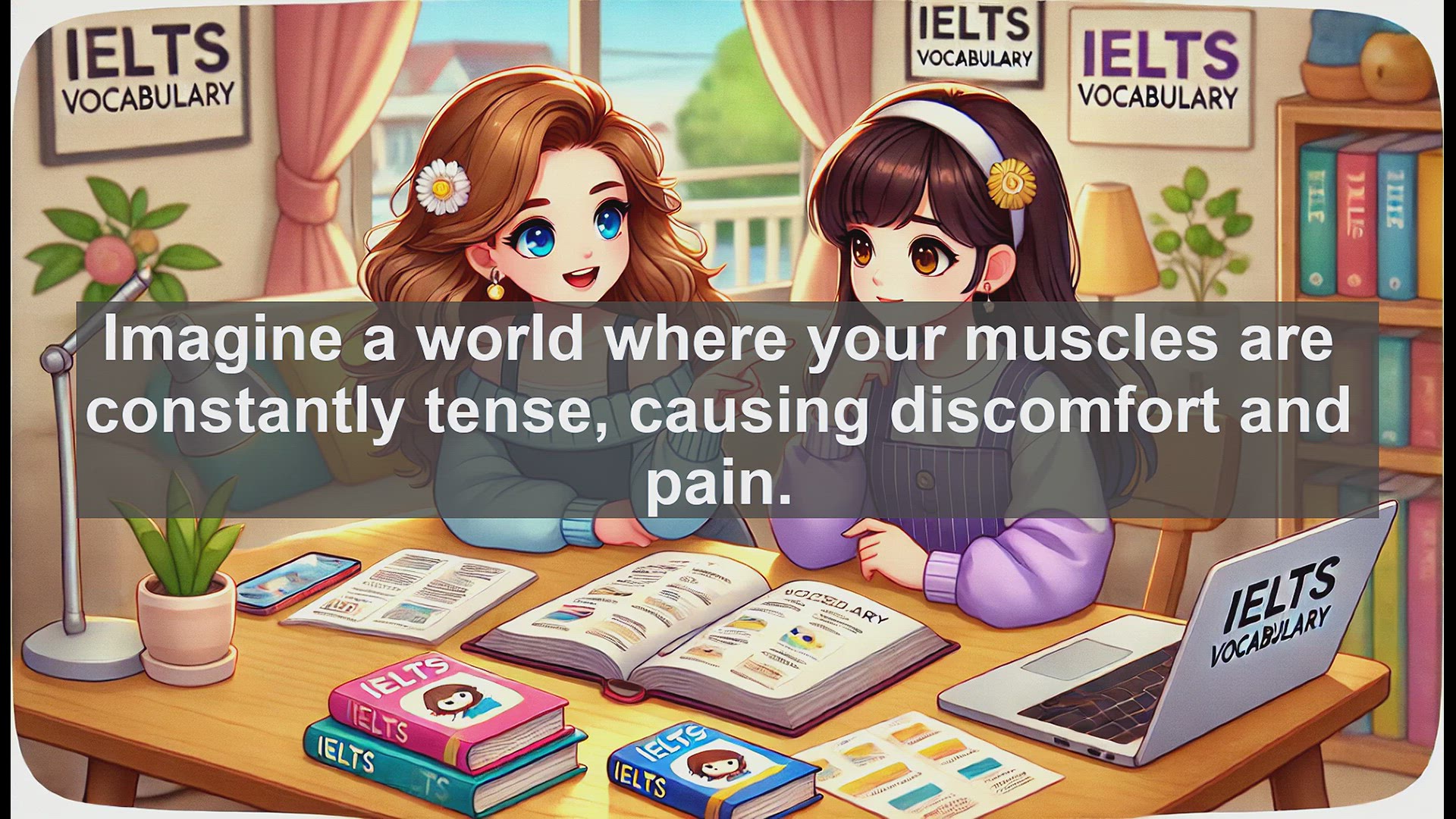 'Video thumbnail for 5000 Must Know IELTS 8.0 Vocabulary - Antispasmodic: Easing Muscle Tension and Pain'