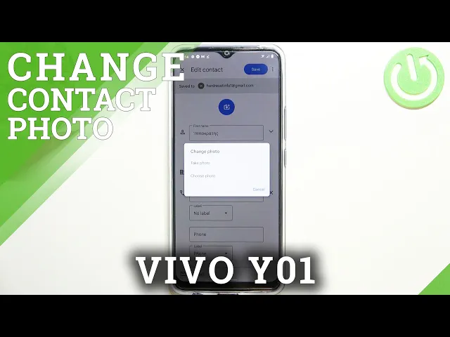 Video thumbnail for How to Add Photo to Contact in VIVO Y01 - Add Picture to Photo