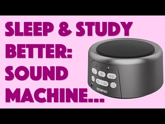 Video thumbnail for Renpho White Noise & Sleep Sound Machine - Reviewed!