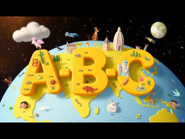 Video thumbnail for ABC Song |Phonic Song | Nursery Rhymes | Letter Sounds| Ver-2