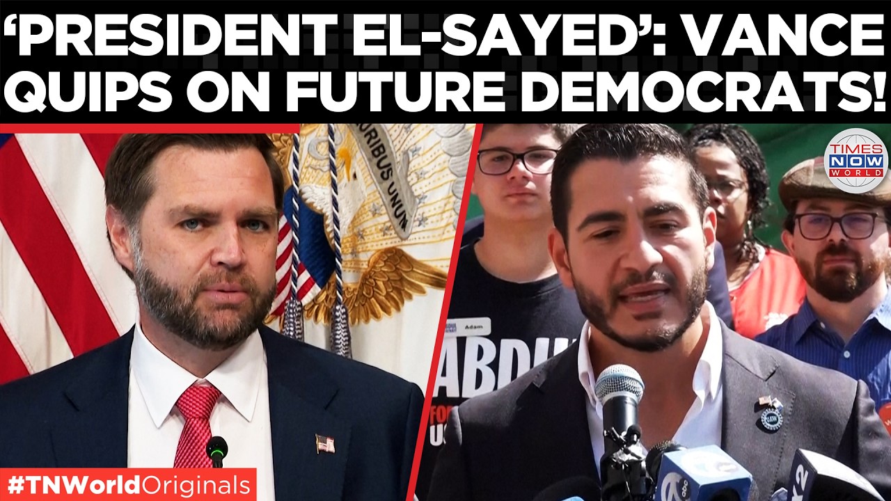 Video thumbnail for WATCH: JD Vance Warns Congress to Codify Anti-Fraud Task Force Before "President El-Sayed" Steps In