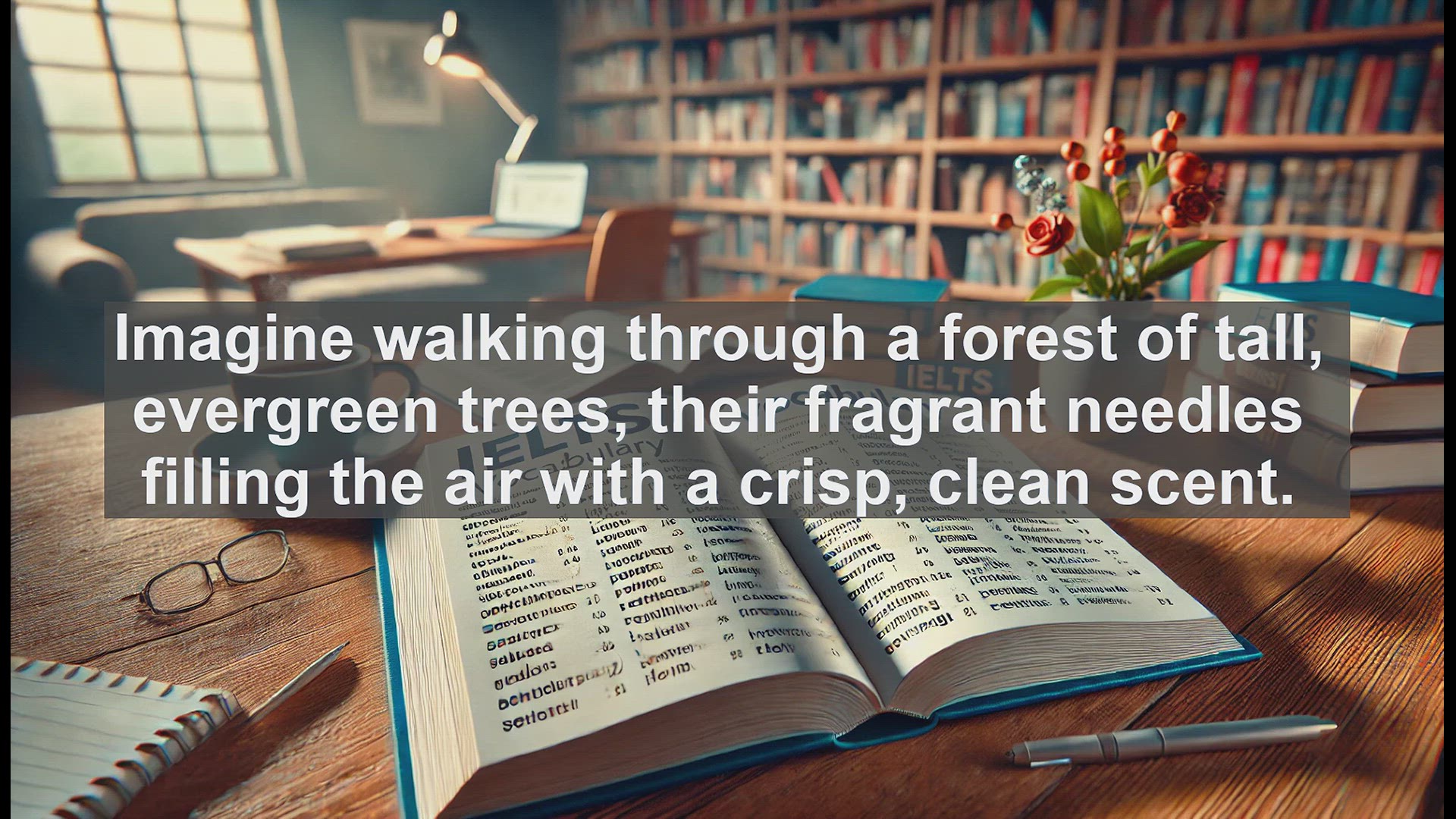 'Video thumbnail for 2000 Must Know IELTS 9.0 Vocabulary - Spruce: A Versatile Word Rooted in Nature'