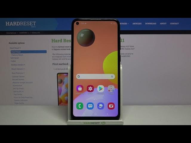 Video thumbnail for How to Activate and Configure the Power Saving Mode on Samsung Galaxy A11