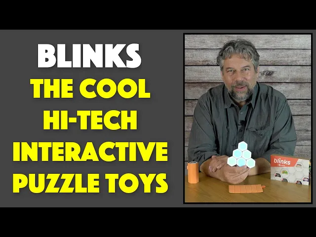 Video thumbnail for Blinks Smart Tabletop Games by Move38  -- DEMO & REVIEW