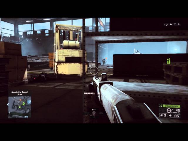 Video thumbnail for Battlefield 4 - Singapore: Storm Drain: Pac & Hannah "Tombstone History" Chat XM 25 Airburst