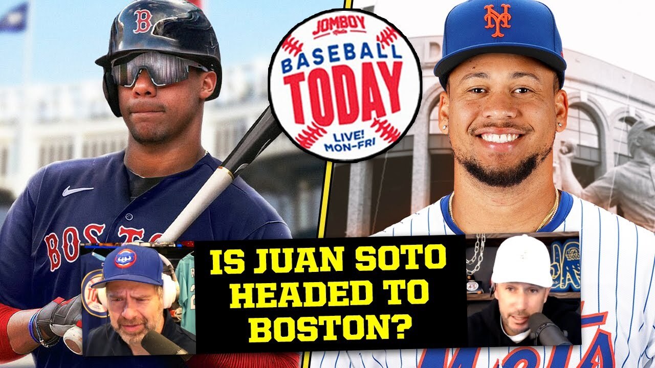 Video thumbnail for Red Sox the new leading candidate to sign Juan Soto? | Baseball Today