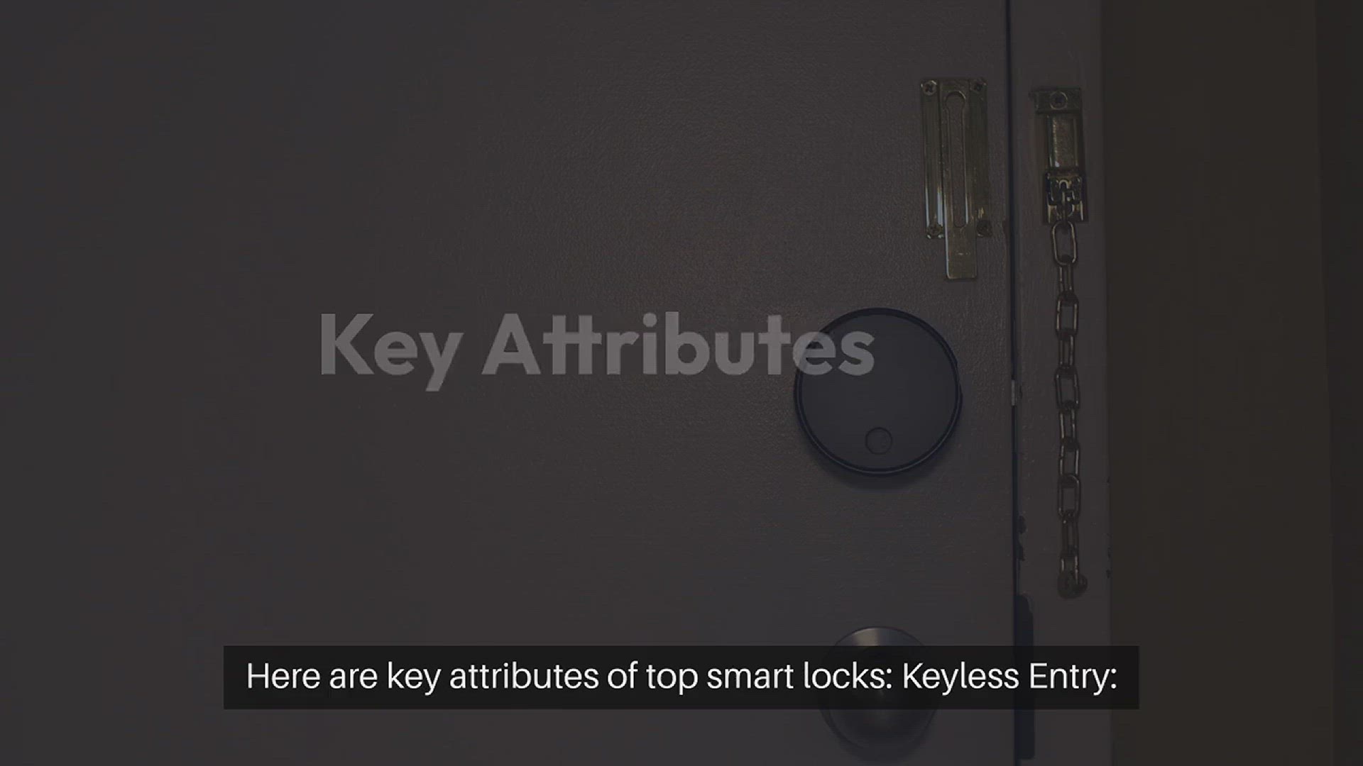 Video thumbnail for Bests Smart Locks