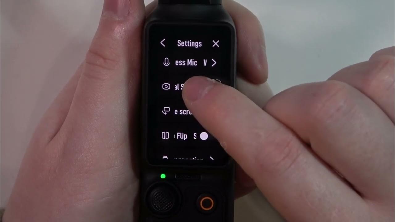 Video thumbnail for How To Change Gimbal Startup Direction DJI Osmo Pocket 3