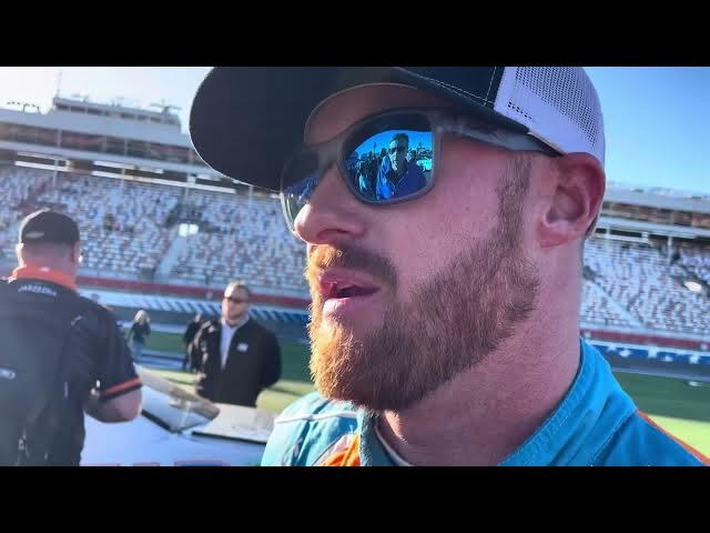 Video thumbnail for Jeb Burton Apologetic to Justin Allgaier for Late-Race Mistake at ROVAL