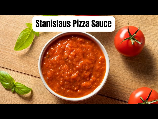 'Video thumbnail for Stanislaus Pizza Sauce: Your Secret to Authentic Homemade Pies'