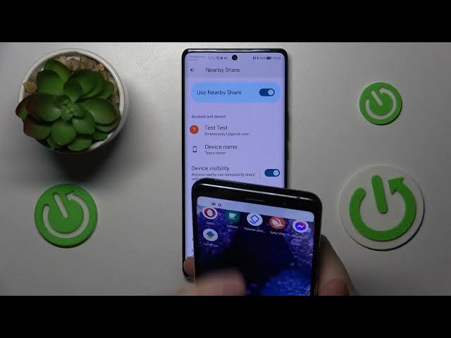 Video thumbnail for How to Manage Nearby Share in Honor Magic 5 Lite 5G - Use Nearby Share