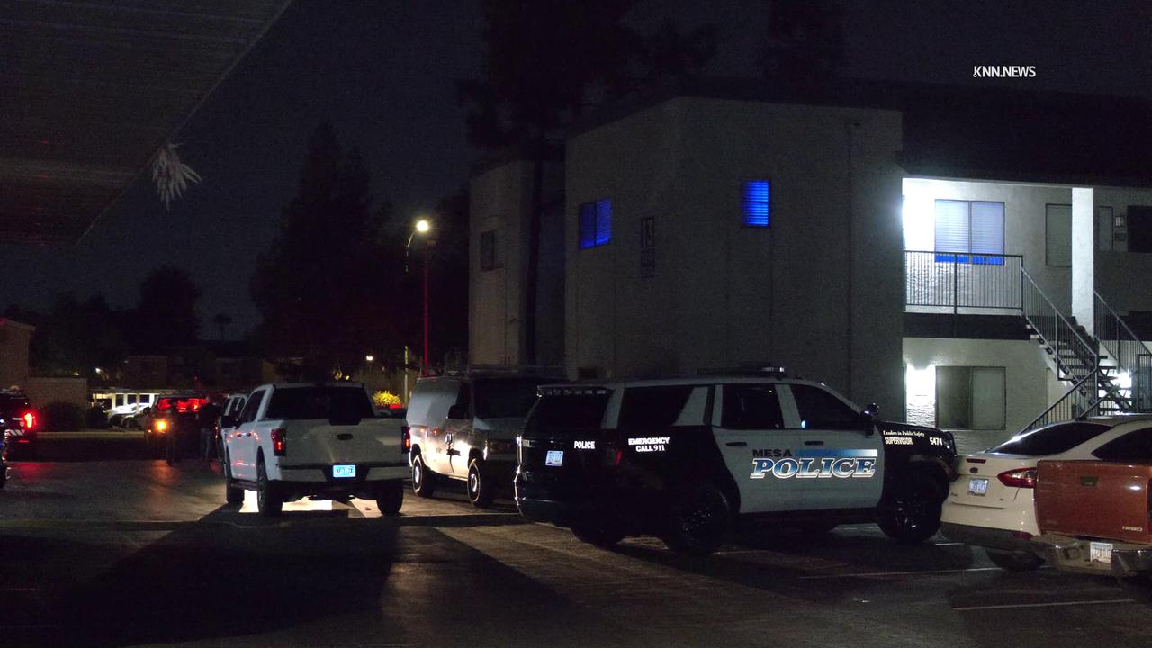 Video thumbnail for US, Phoenix: Mesa Apartment Complex Shooting Investigation.