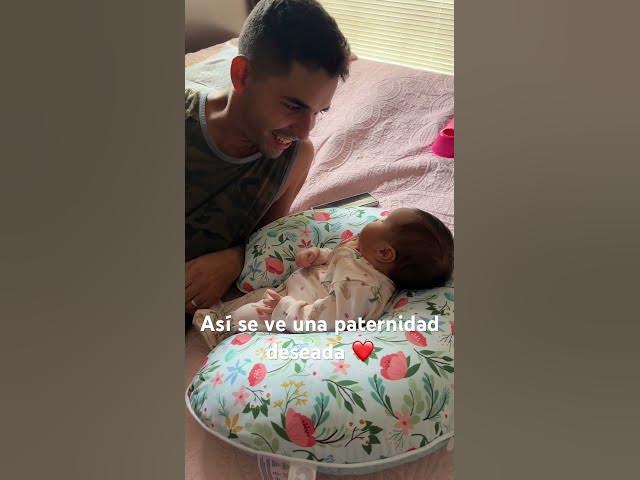 Video thumbnail for El amor de padre también es incondicional ❤️ #maternidad #bebes #paternidadefectiva #paternidade