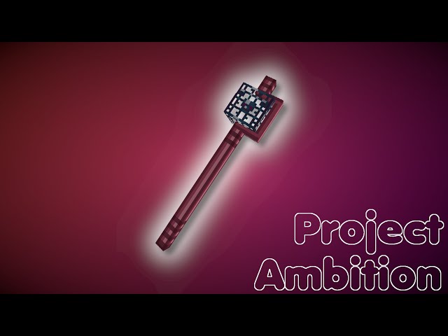 Video thumbnail for Creating @alanbecker's BLOCK STAFF in MINECRAFT - Project Ambition Devlog #1