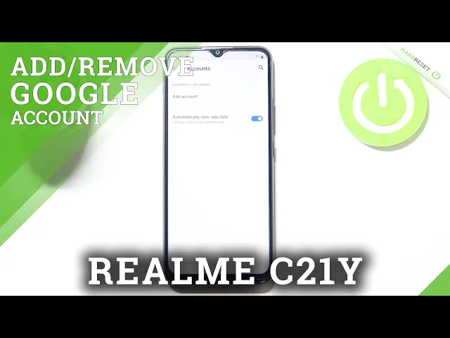 Video thumbnail for How to Add / Remove Google Account in REALME C21Y – Manage Google Account