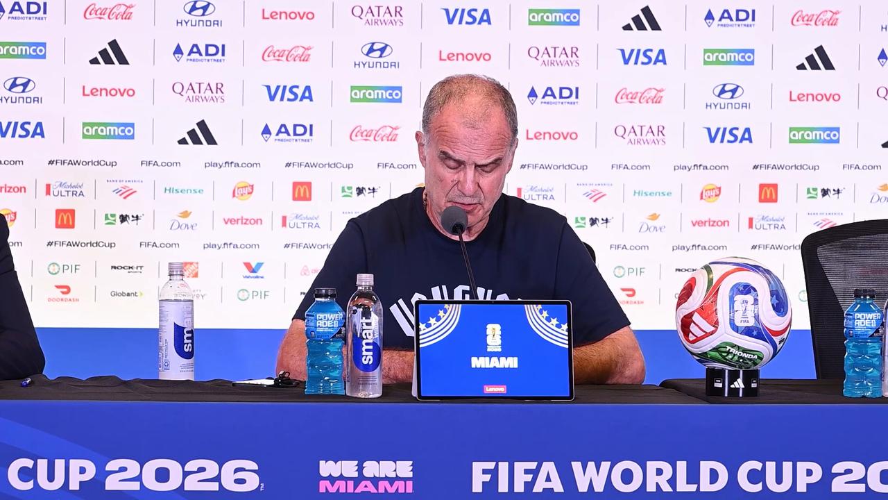 Video thumbnail for US: Uruguay coach Bielsa hails World Cup as football's premier stage.