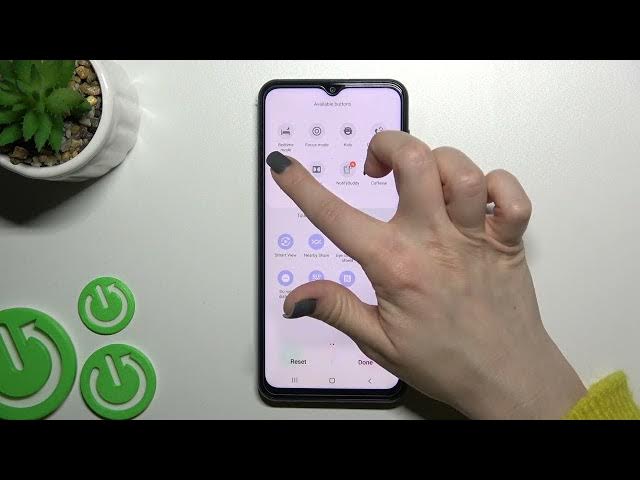 Video thumbnail for Samsung Galaxy M23 - How To Edit Notification Panel Shortcuts