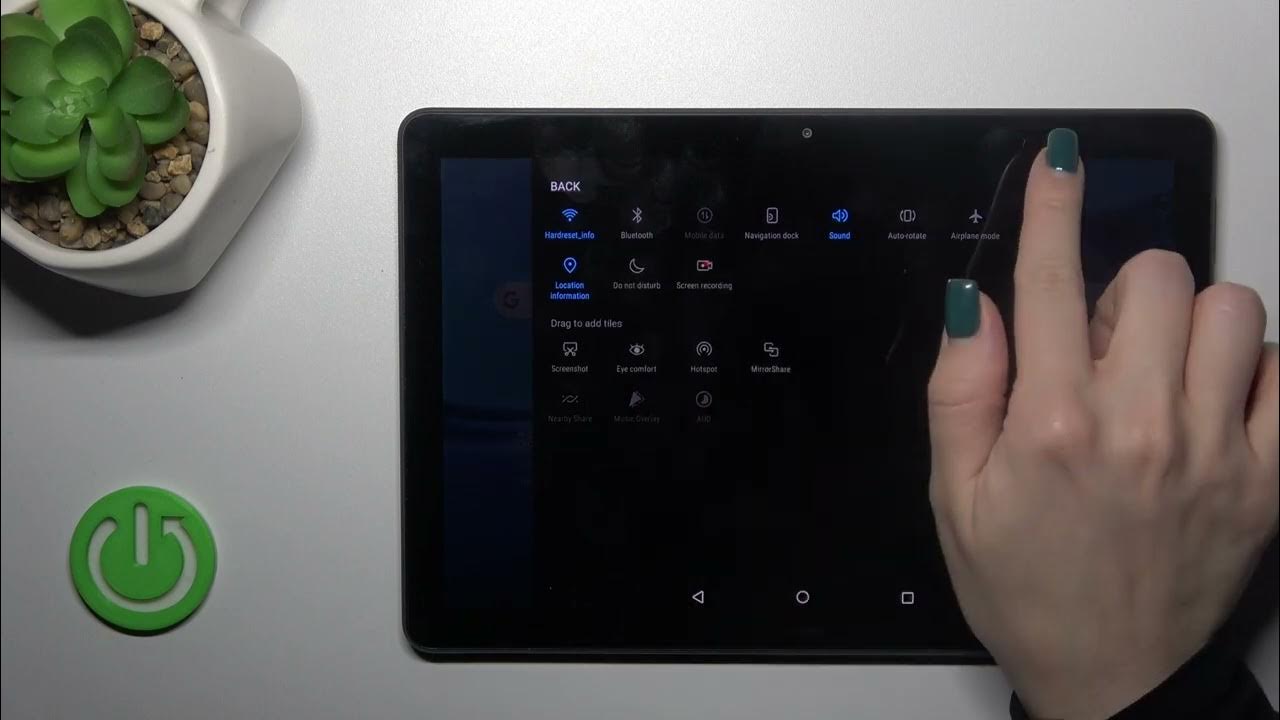 Video thumbnail for How To Edit Notification Panel Shortcuts In HUAWEI MEDIAPAD T5