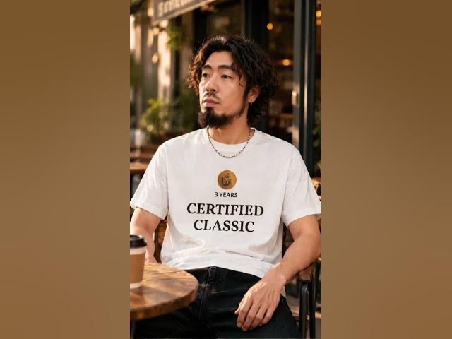 Video thumbnail for Certified Classic 3 Years T Shirt