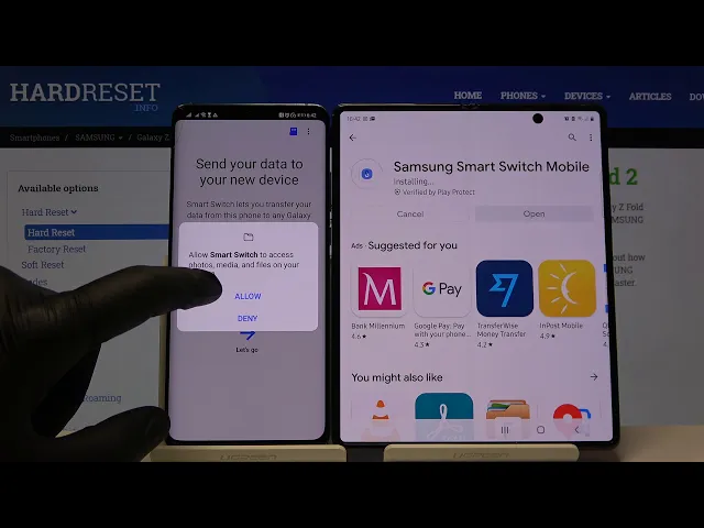 Video thumbnail for How to Move Files from Android Phone to Samsung Galaxy Z Fold 2
