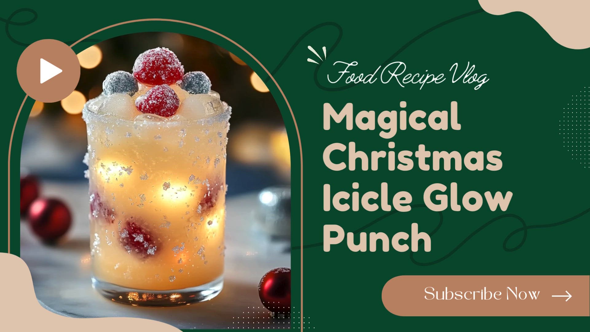 Video thumbnail for Magical Christmas Icicle Glow Punch