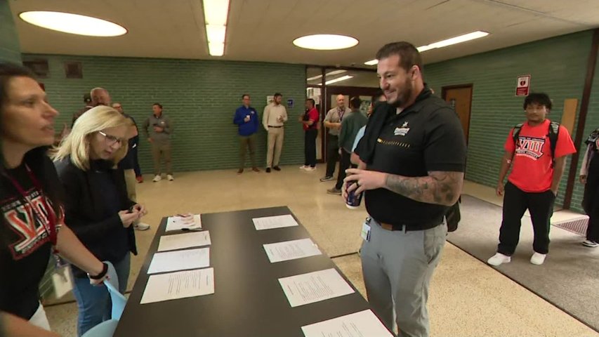 Video thumbnail for Student-athletes, coaches come together for Section VIII Unity Summit
