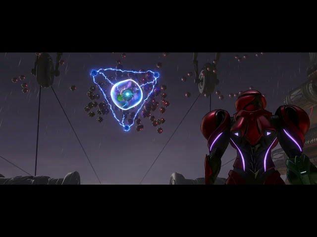 Video thumbnail for Metroid Prime 4 - Volt Forge Tower 2: Mechanoid Flight Drone MCU Cutscene and Fight Gameplay