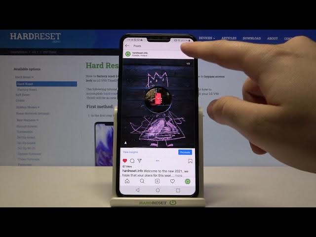 Video thumbnail for How to Download Picture From Instagram on LG V50 ThinQ – Save Photo From Instagram
