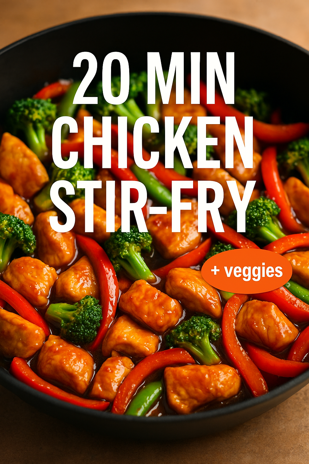 Video thumbnail for Quick & Flavorful Chicken Stir-Fry Recipe in 20 Minutes