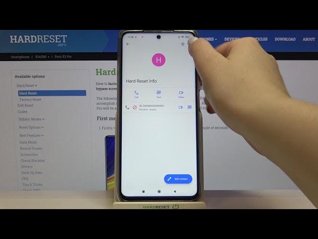 Video thumbnail for How to Block Number in POCO X3 Pro – Create Blacklist