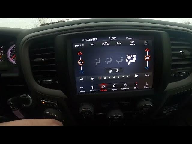 Video thumbnail for How to Turn Screen Display Off in Dodge Ram 1500 II ( 2019 - now ) | Blank Screen Display