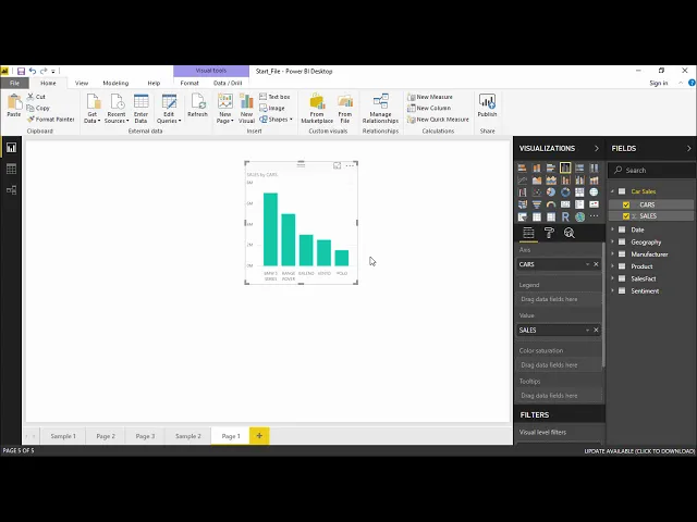 Video thumbnail for Power BI - Categories with no data