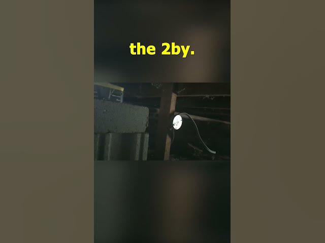 Video thumbnail for Resetting House Piers #Shorts