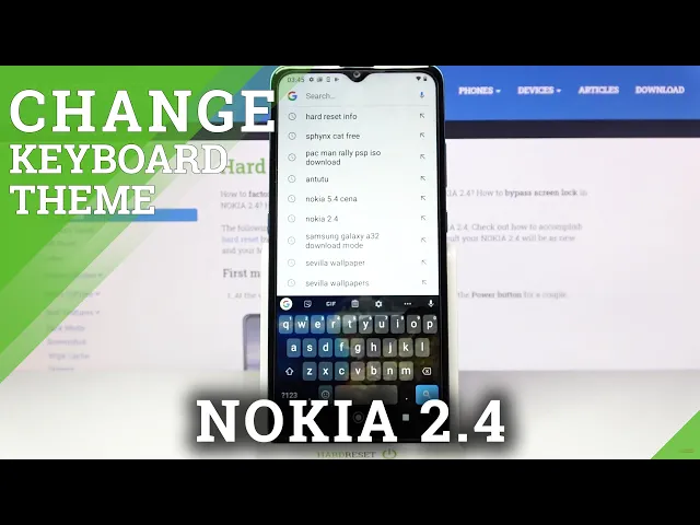 Video thumbnail for How to Change Keyboard Theme in NOKIA 2.4 - Manage Keyboard Style