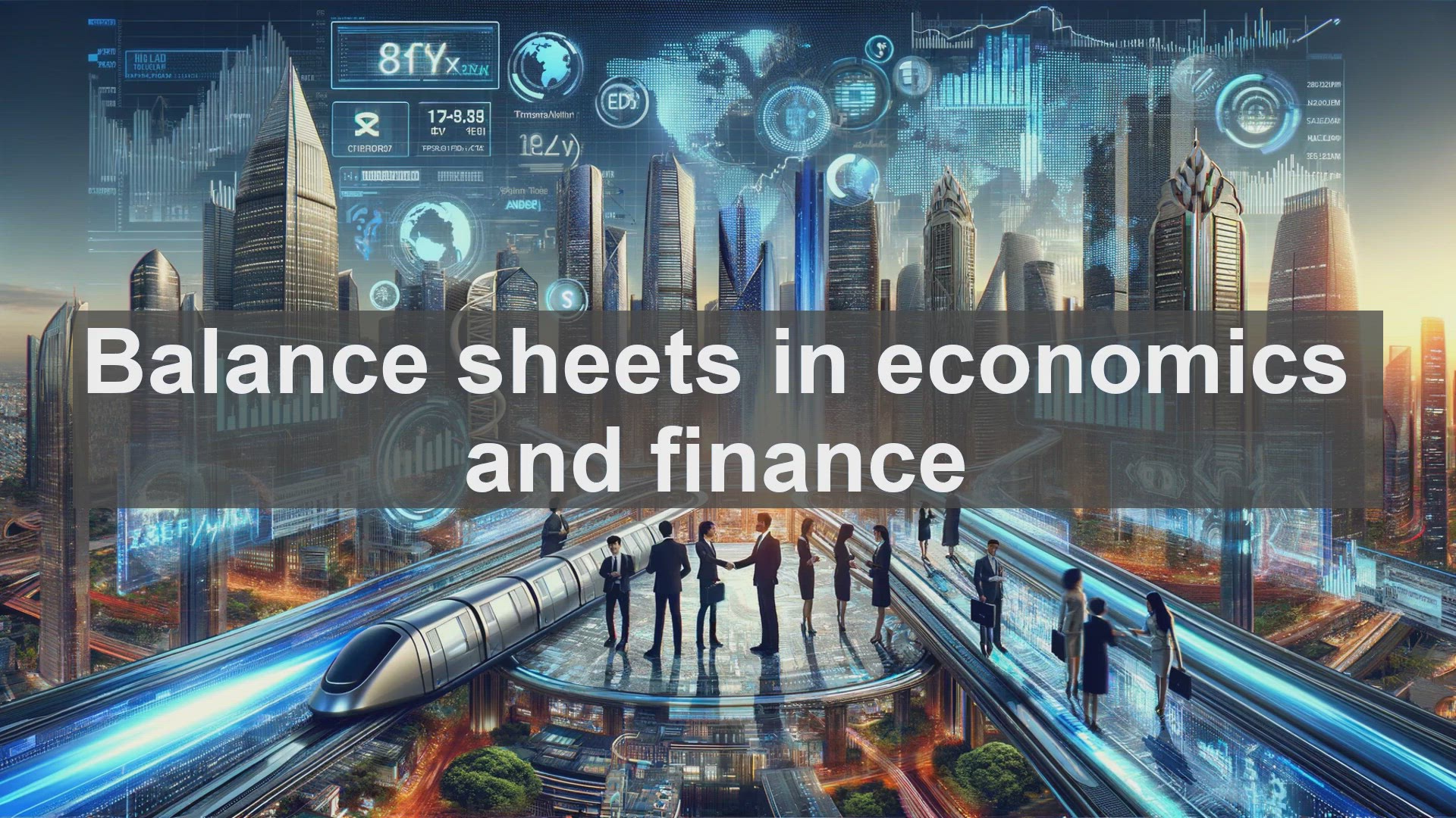'Video thumbnail for Balance sheets in economics and finance'