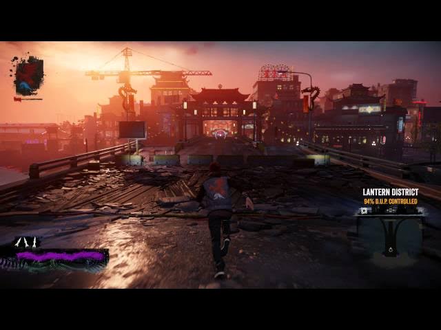 Video thumbnail for inFamous: Second Son - (Expert Mode) The Fan: Destroy DUP Mobile Command Center in Lantern District