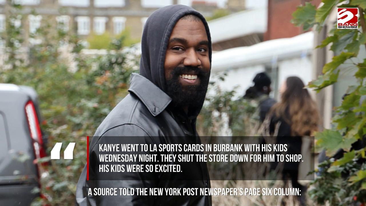 Video thumbnail for Kanye West spent 'thousands upon thousands' of dollars on Pokemon cards.