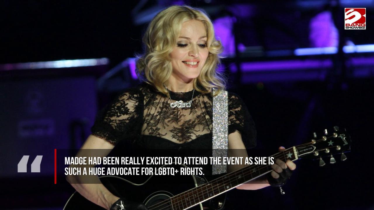 Video thumbnail for Madonna pulled out of a planned surprise appearance at Pride in London over security concerns