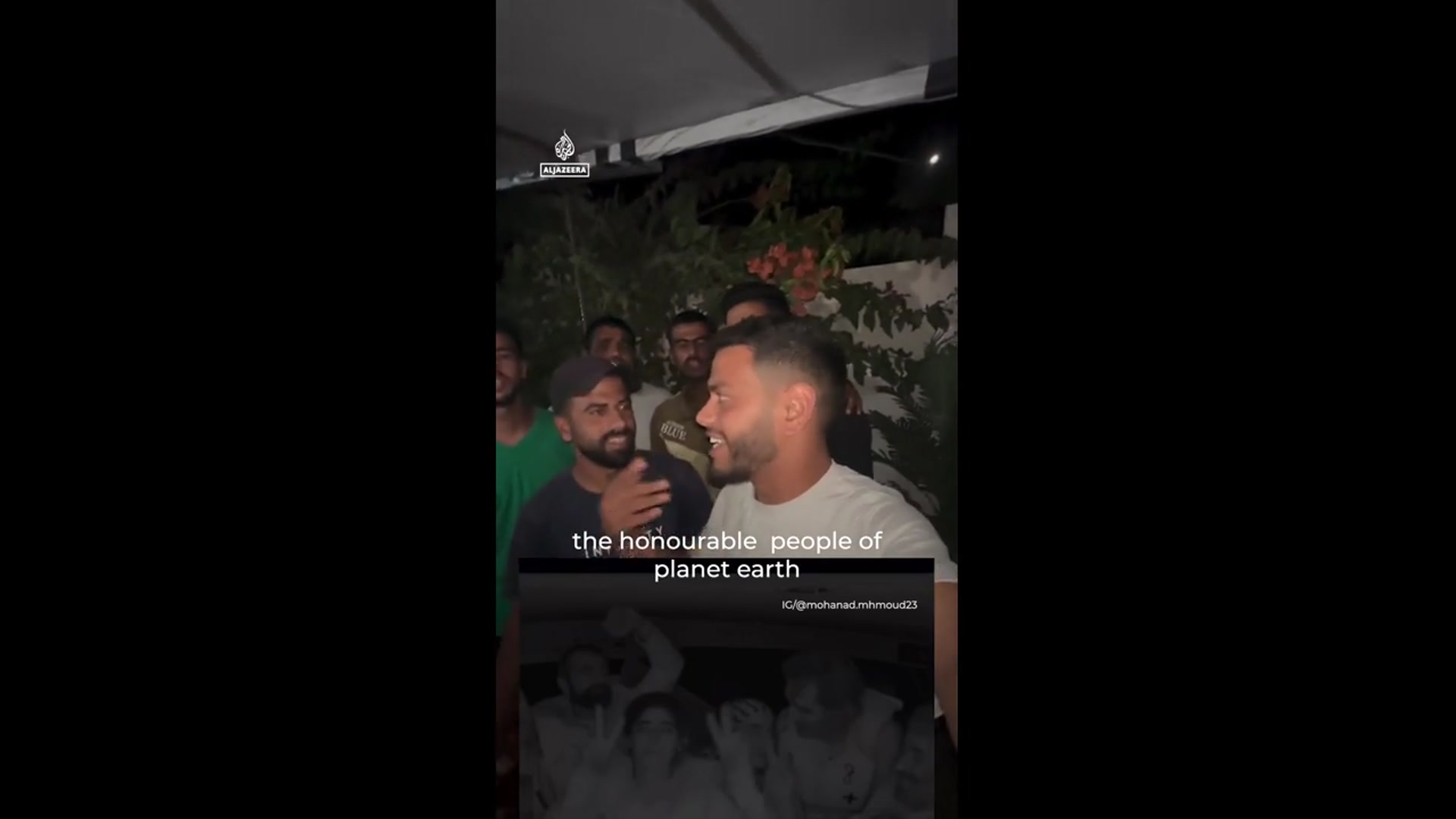 'Video thumbnail for Palestinians sing in support of Global Sumud Flotilla'
