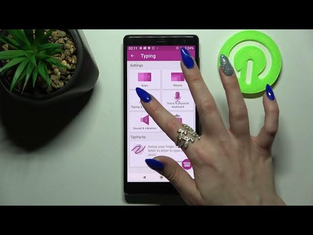 Video thumbnail for How to Enter Keyboard Text Correction Options on SONY Xperia XZ2