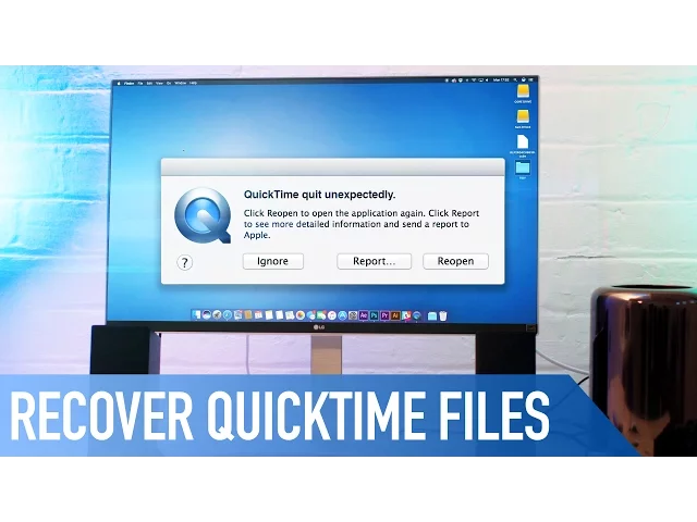 Video thumbnail for How to recover unsaved files from QuickTime