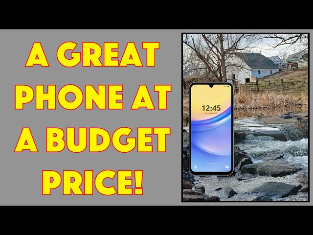 Video thumbnail for Samsung Galaxy A15 Budget Smartphone -- DEMO & REVIEW