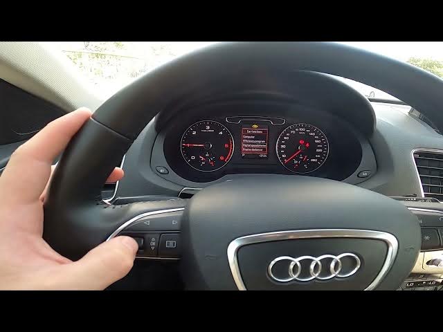 Video thumbnail for How to Turn Instrument Cluster Display Off in Audi Q3 I ( 2011 – 2018 ) | Blank Screen Display