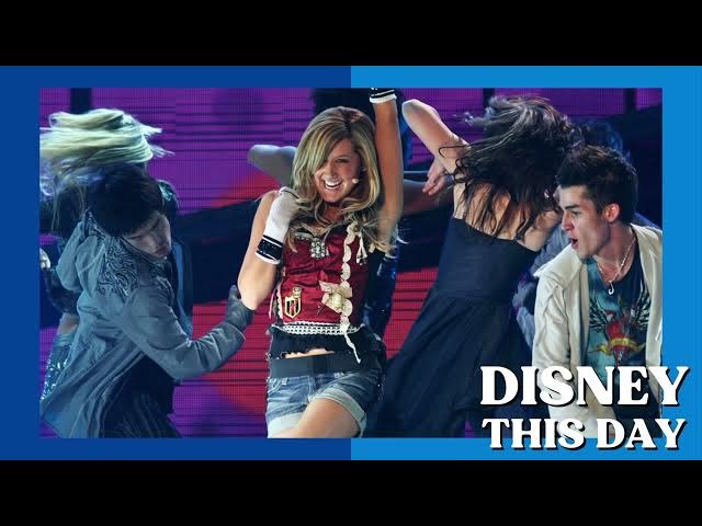 Video thumbnail for High School Musical: The Concert | DISNEY THIS DAY | November 29, 2006