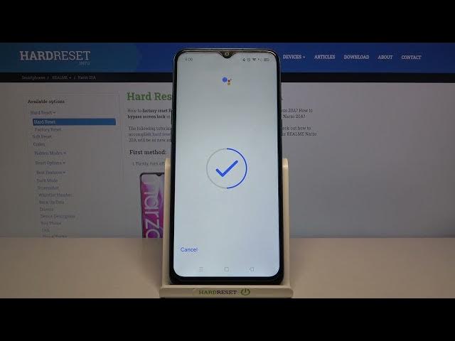 Video thumbnail for How to Turn On Hey Google on REALME Narzo 20A – Enable Google Commands