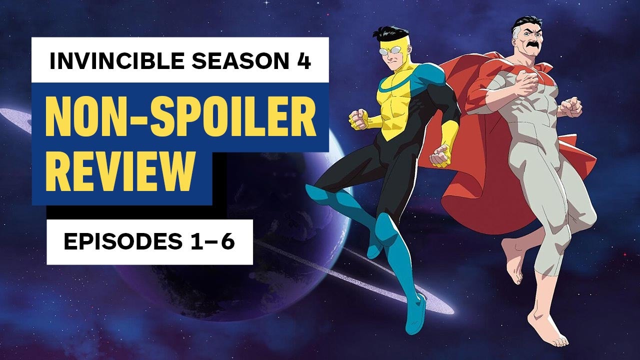 Video thumbnail for Invincible Season 4, Ep. 1-6 Review
