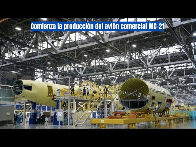 Video thumbnail for Comienza la producción comercial del MC-21; el SJ-100 completamente ruso volará en abril