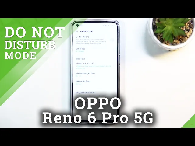 Video thumbnail for How to Enable & Set Up Do Not Disturb Mode in OPPO Reno 6 5G – DND Mode