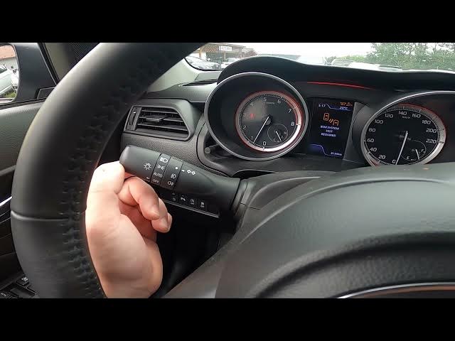 Video thumbnail for How to Enable or Disable Automatic Lights in Suzuki Swift VI (2017 – now) Use Auto Lights
